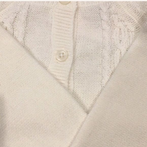 Cozy Cream Cable Knit Cardigan Unisex 2T - Picture 5 of 5